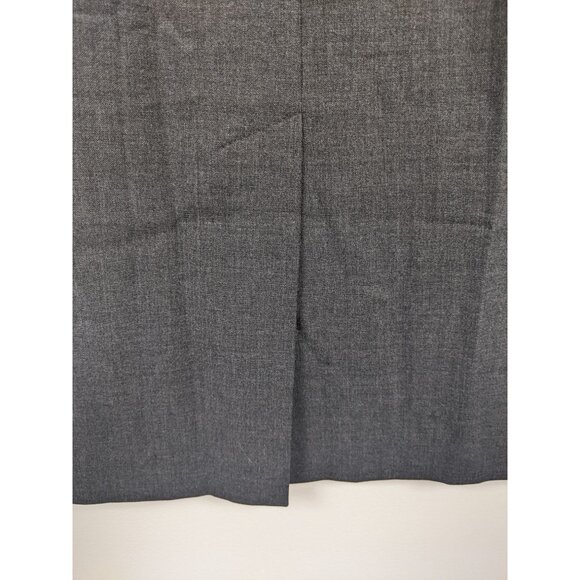 Vintage Eddie Bauer Dark Gray Skirt Size 4 Modest Womens - Picture 4 of 6